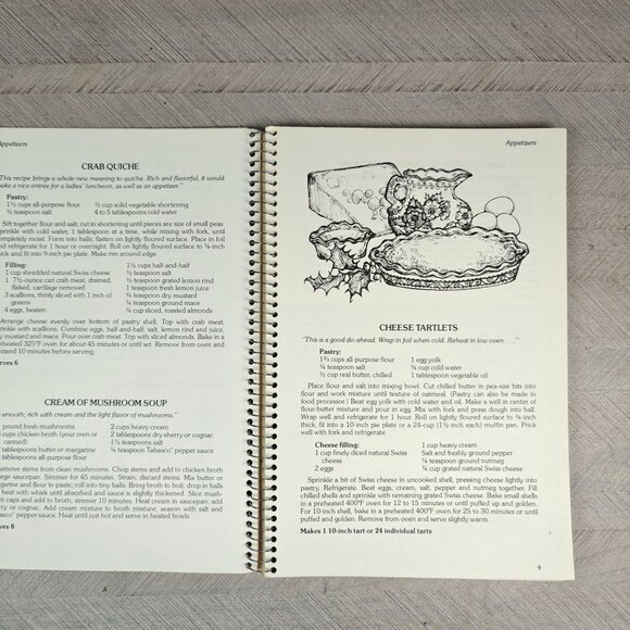 Miriam B. Loo Holiday Cookbook Spiral Bound 1979 Recipes Christmas Baking - Picture 4 of 9